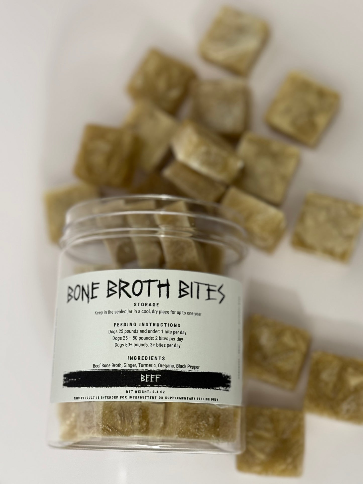 Boosted Bone Broth Bites - Beef