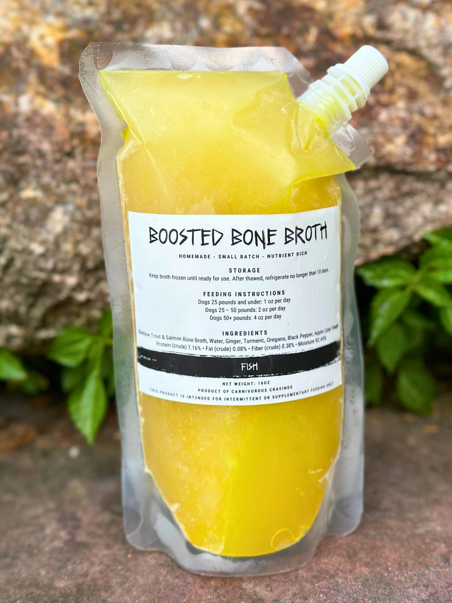 Boosted Bone Broth - Fish 16oz