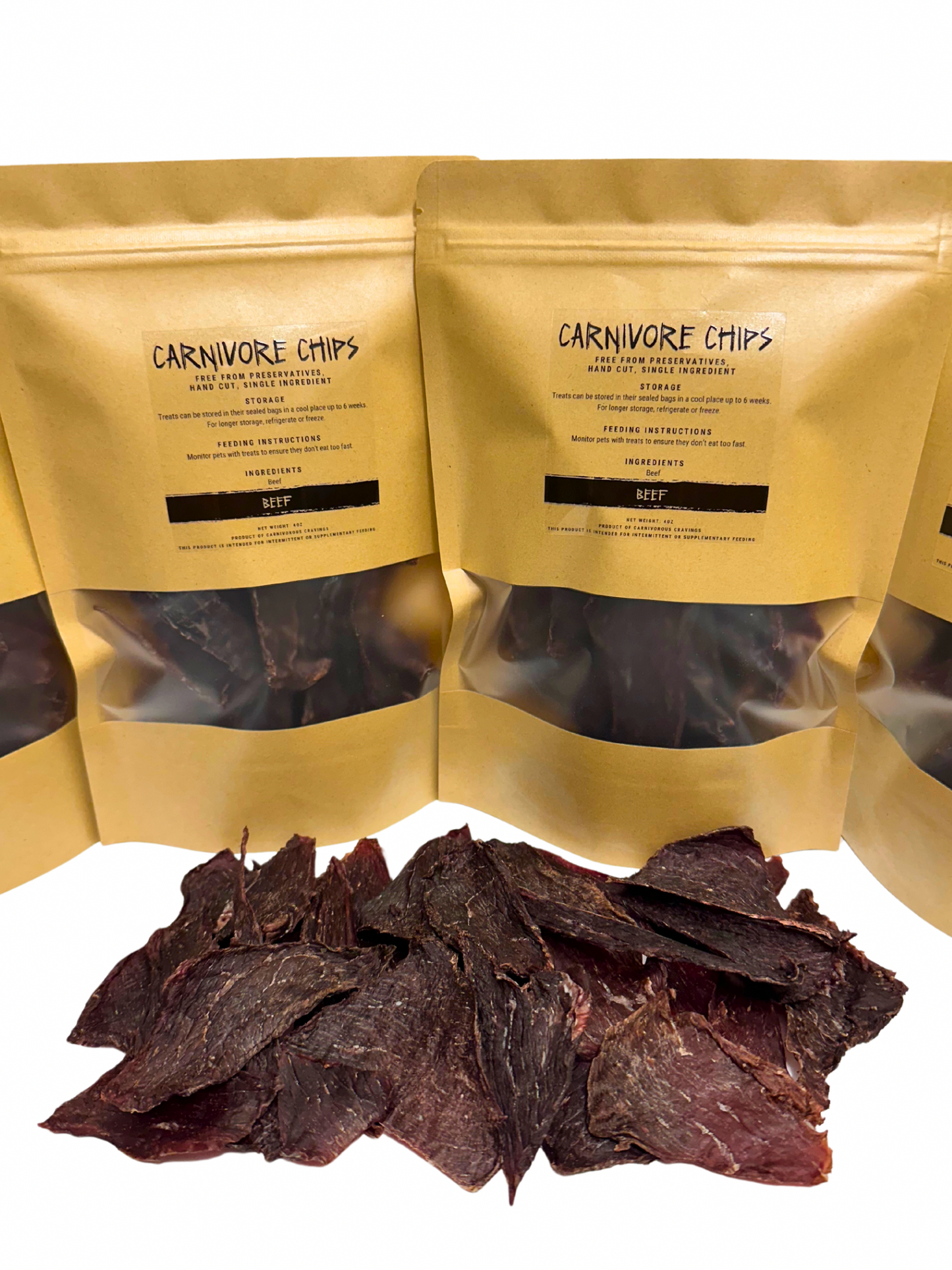 Carnivore Chips - Beef 4oz