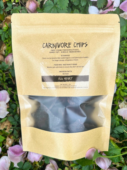 Carnivore Chips - Elk Heart 3oz